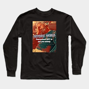 Sleepy Merlin Design Long Sleeve T-Shirt